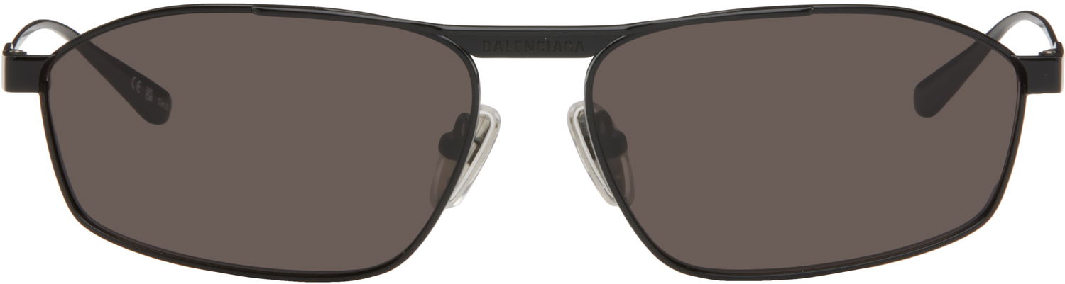 Solbriller Balenciaga Balenciaga Tag 3.0 D-Frame Sunglasses Sort | BB0416S-001, 0