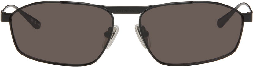 Solbriller Balenciaga Balenciaga Tag 3.0 D-Frame Sunglasses Sort | BB0416S-001