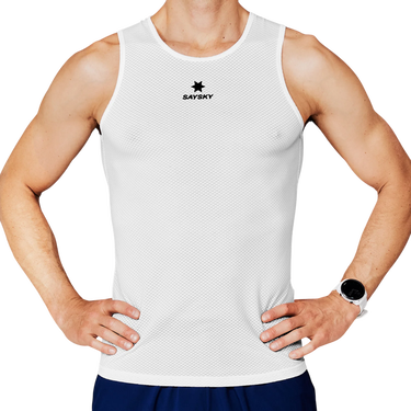 Tanktop Saysky Saysky Mesh Base Layer Singlet Hvid | xmrbl31c101, 0