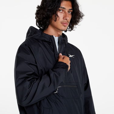 Jakke Reebok Vector Fleece Anorak Sort | HG8932, 0