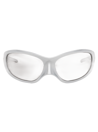 Solbriller Balenciaga Skin XXL Cat Sunglasses "Silver" Metalisk | BB0252S-005