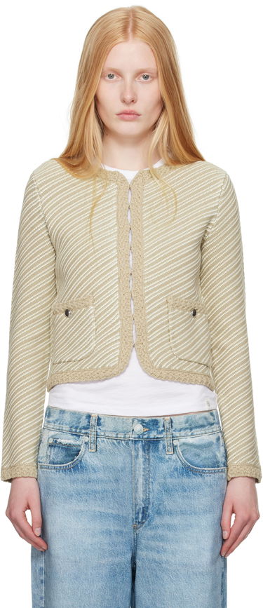 Sweater rag & bone Rag & Bone Claire Knit Cardigan Beige | WAS25P026SD26, 0