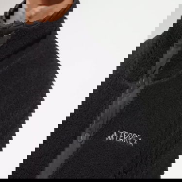 Sweatshirt adidas Performance Terrex XPLORIC High Pile Fleece Pullover Sort | IB6553, 6