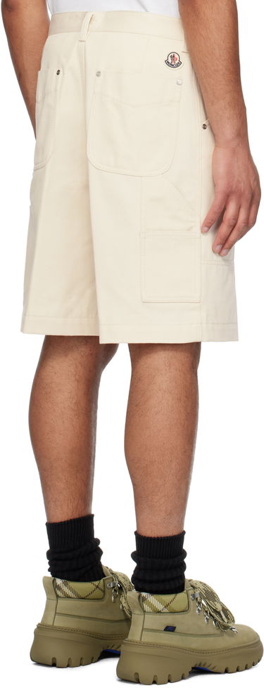 Shorts Moncler Moncler Cotton Bermuda Shorts Beige | K10912B00008M6724, 2