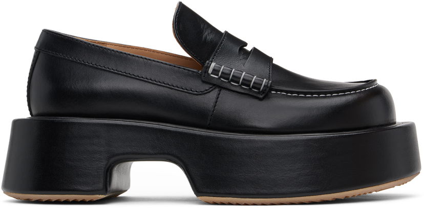Tøj JW Anderson JW Anderson Platform Loafers Sort | FW0168-LA0020