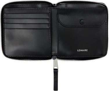 Tegnebog LEMAIRE Patina Zip Compact Bifold Wallet Sort | SL0039 LL0165, 2