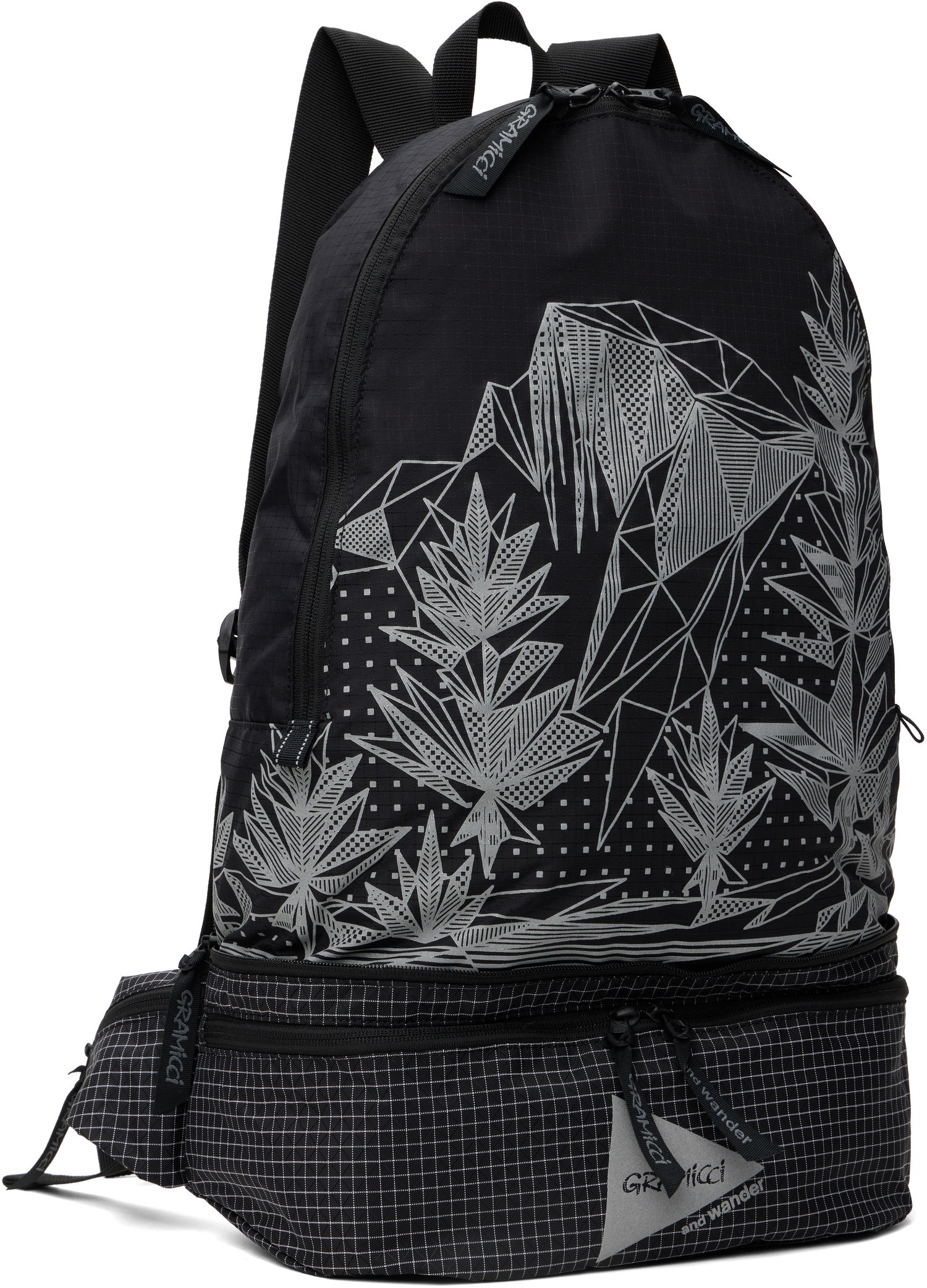 Rygsæk and wander Gramicci Edition 2-Way Ripstop Backpack Sort | GAC5-S3014, 1