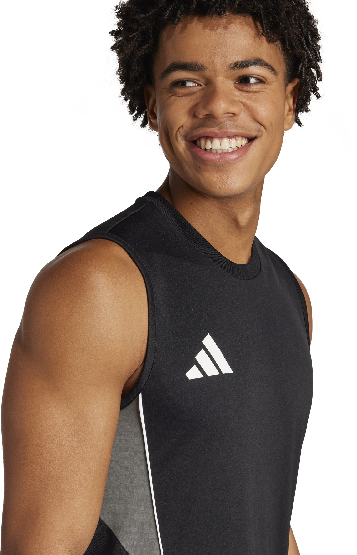 Tanktop adidas Originals Adidas Tiro 25 Sleeveless Jersey Sort | jj1521, 1
