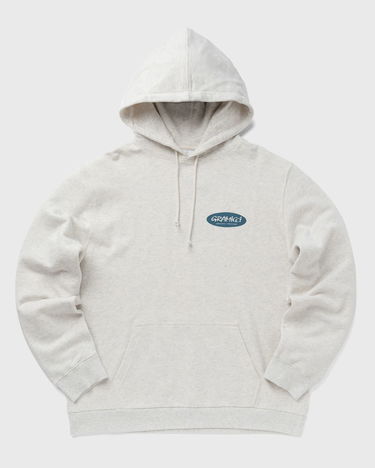 Sweatshirt GRAMICCI ORIGINAL FREEDOM OVAL HOODED SWEATSHIRT Grå | G3FU-J079-ASH-HEATHER, 0