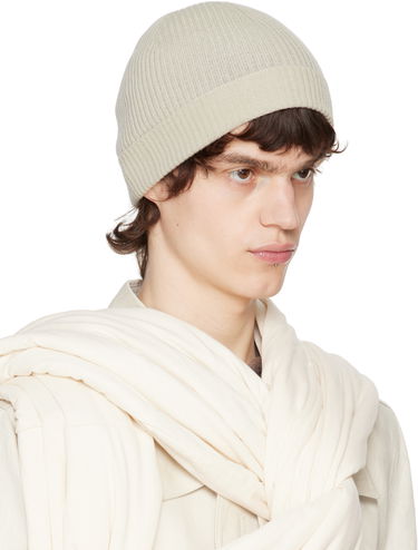 Beanie Rick Owens Rick Owens Hollywood Ribbed Beanie Grøn | RU01E5495 RIBWS, 3