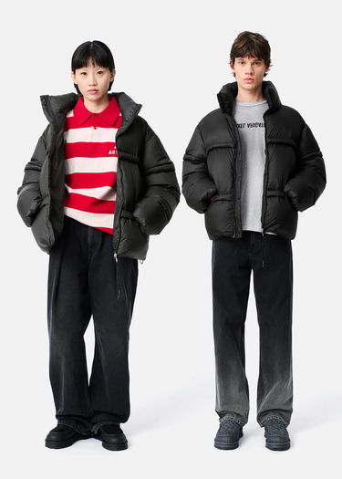 Puffer jakke AXEL ARIGATO Veil High Collar Puffer Jacket Sort | A3135003, 9