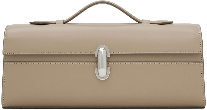 Håndtaske Savette Taupe Slim Symmetry Pochette Bag Beige | H-014-01-01, 0