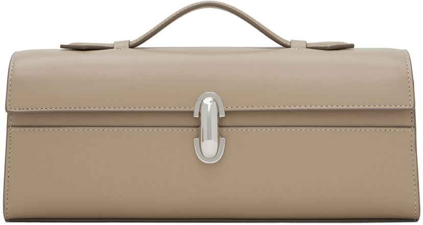 Håndtaske Savette Taupe Slim Symmetry Pochette Bag Beige | H-014-01-01