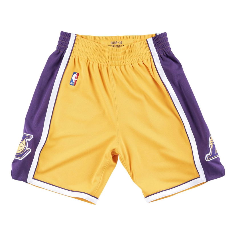 Shorts Mitchell & Ness Mitchell & Ness Los Angeles Lakers Authentic Home Shorts Gul | ASHRGS18485-LALLTGD09
