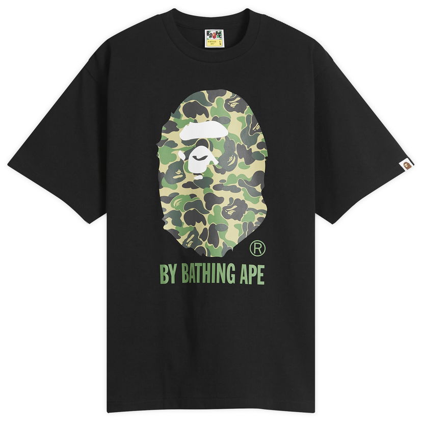 T-shirt BAPE A Bathing Ape ABC Camo T-Shirt, Size L Sort | 001TEL301007M-BGN