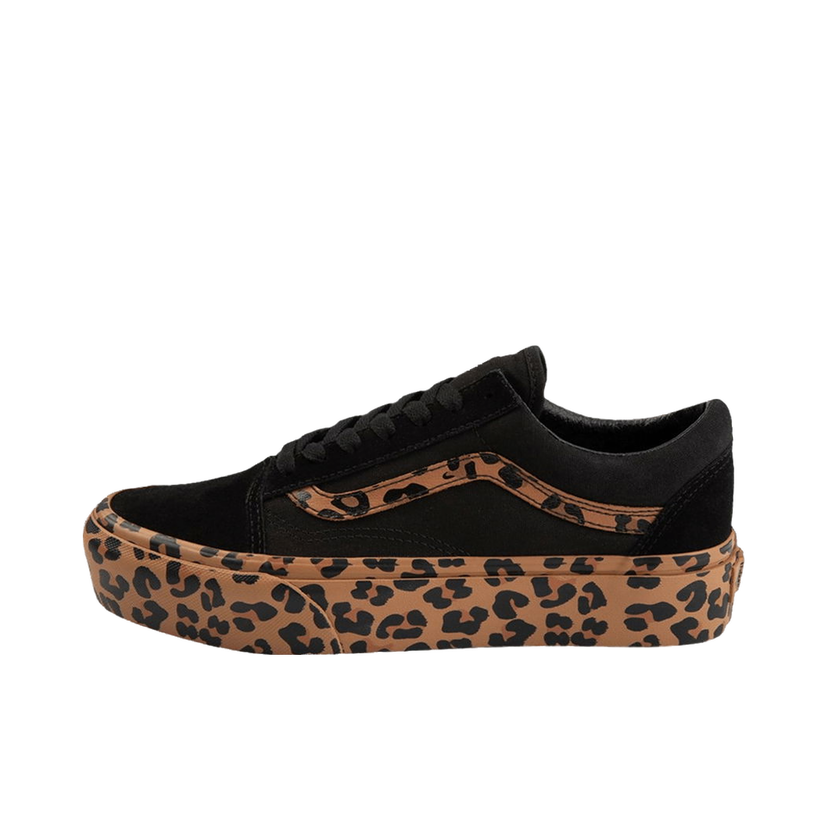 Sneakers og sko Vans Old Skool Platform Leopard Sort | VN0A3B3UTKI