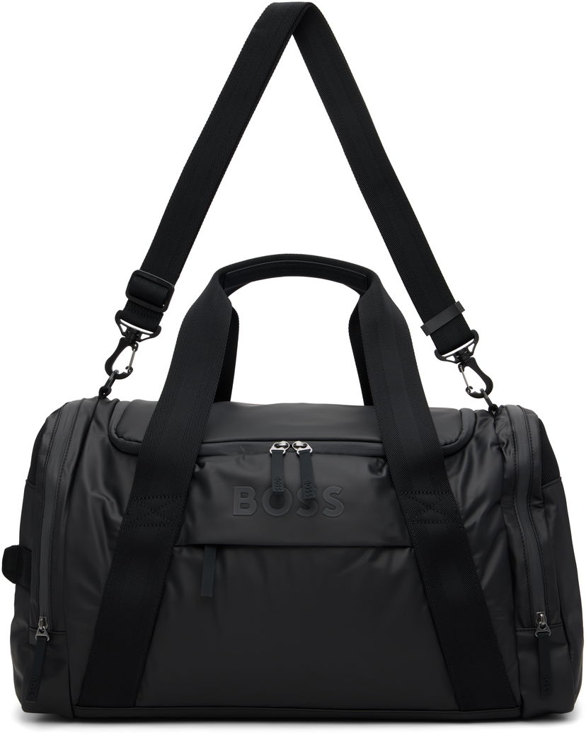 Rejsetaske BOSS Logo Canvas Duffle Bag Sort | 50548088