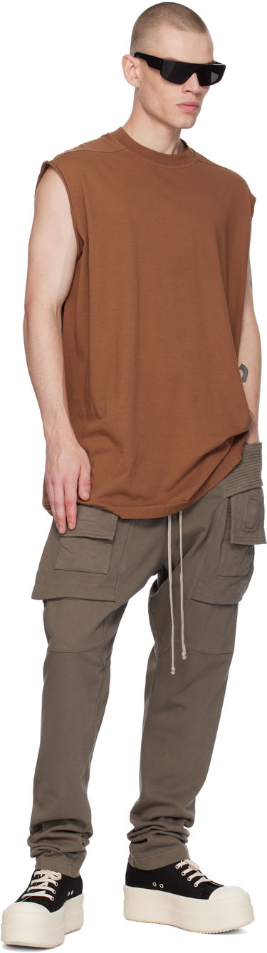 Cargo bukser Rick Owens Rick Owens DRKSHDW Porterville Creatch Drawstring Cargo Pants Grøn | DU02D2376 RIG, 3