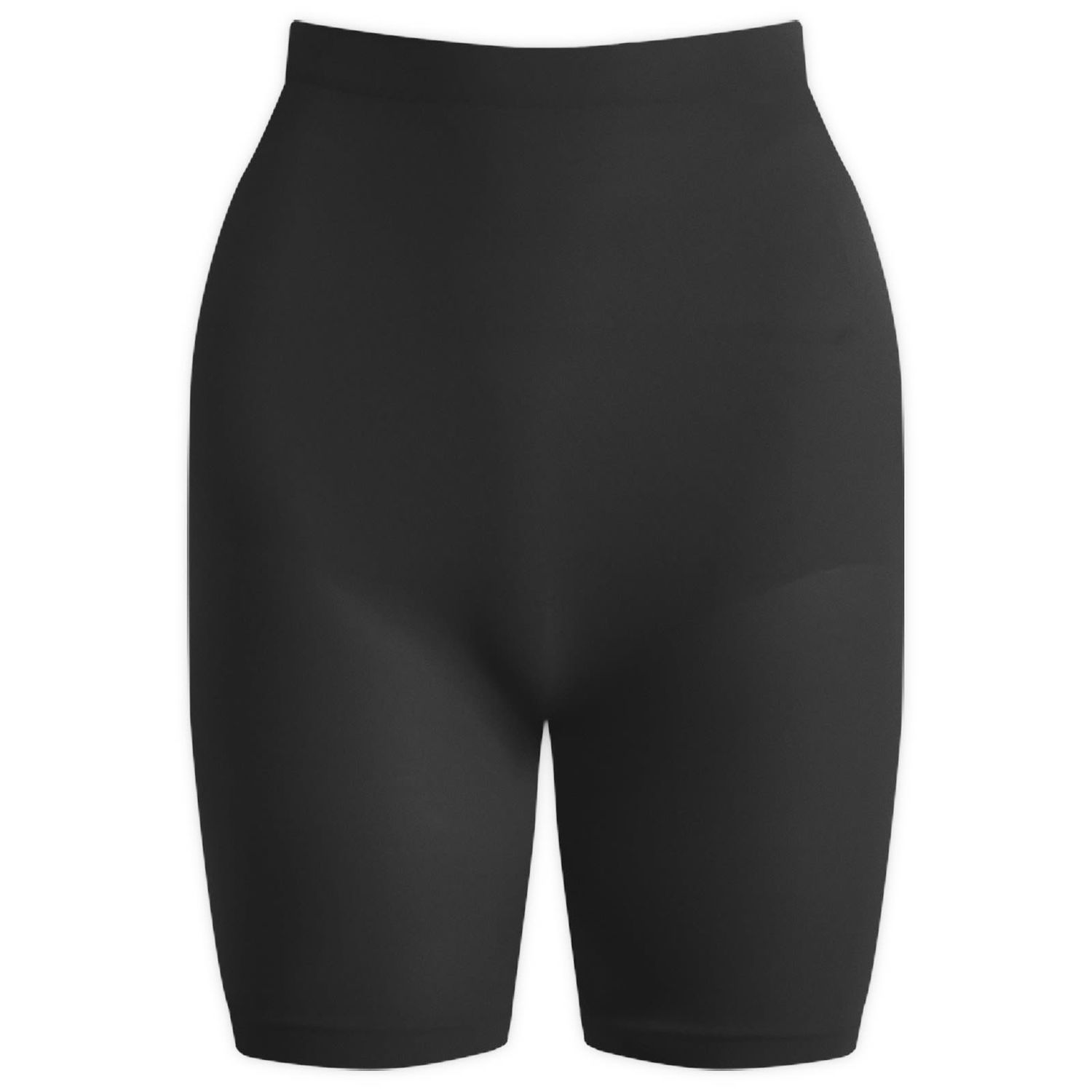 Krop SKIMS Seamless Sculpt High Waist Above The Knee Short Sort | BO-SHO-3363-ONYX, 1