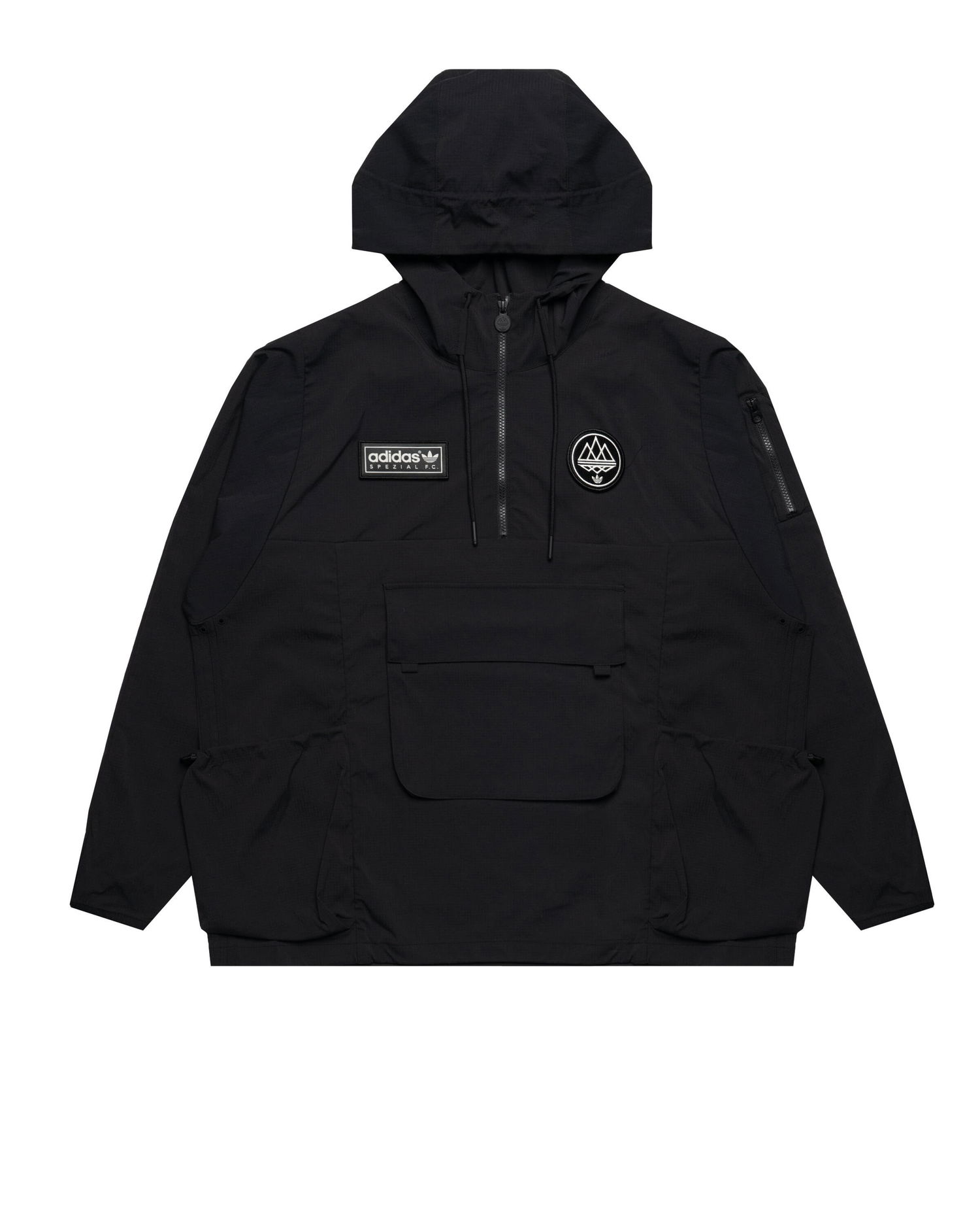Jakke adidas Originals Originals SPZL F.C. Hooded Smock Jacket Sort | KA3904, 0