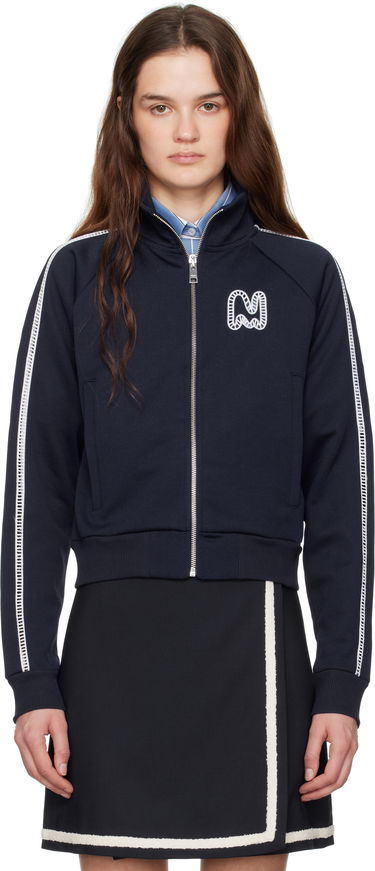 Sweater MSGM MSGM Logo Track Jacket Mørkeblå | 3841MDM136 257267, 0