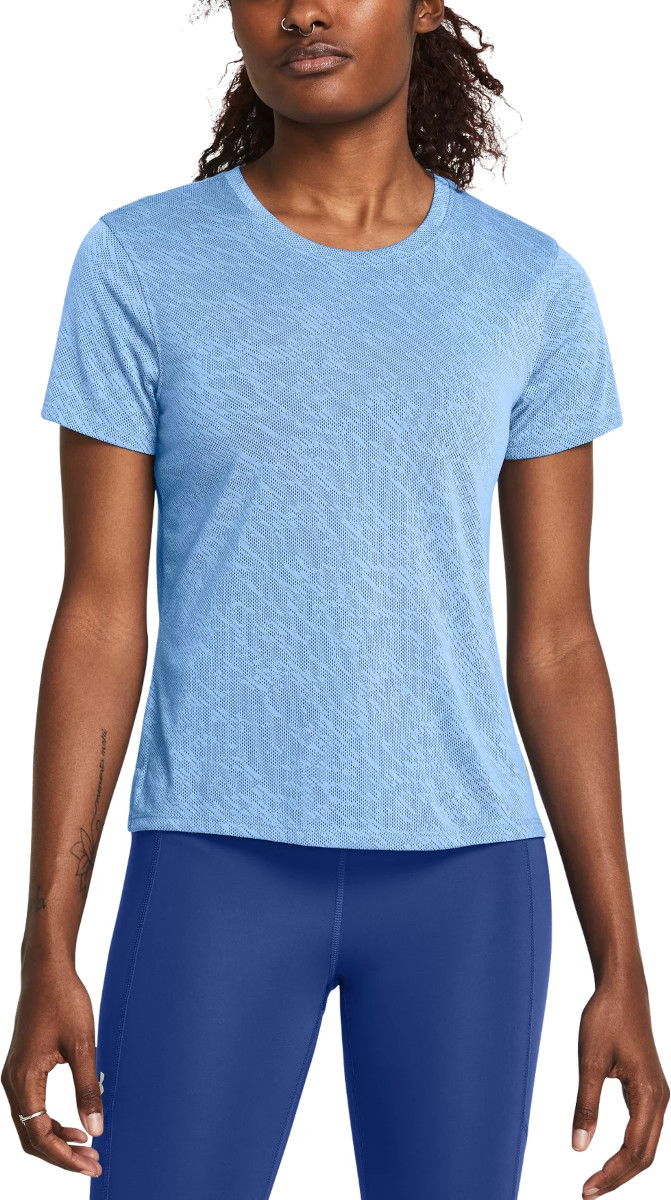 T-shirt Under Armour UA Launch Camo Shortsleeve Blå | 1386337-465, 0