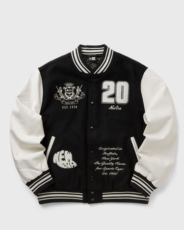 Bomberjakke New Era Varsity Jacket Sort | 60684372, 2