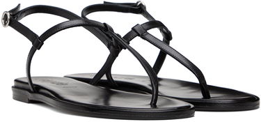 Tilbehør Aeyde Aeyde Nala Leather Thong Sandals Sort | A11-FS-TTTR08FL48-SS24-800-007, 3