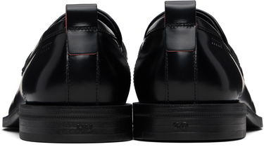 Sneakers og sko BOSS HUGO Leather Loafers with Rubber Sole Sort | 50548591, 1