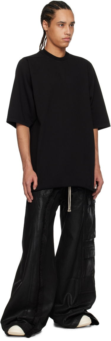 Cargo bukser Rick Owens Rick Owens DRKSHDW Hollywood Imbalanced Double Cargo Jumbo Belas Denim Cargo Pants Sort | DU01E3375 DCF, 3