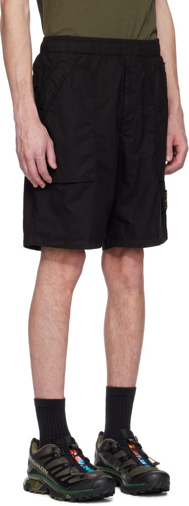 Shorts Stone Island Stone Island Stretch Cotton Shorts Sort | K1S15 L100009 S0003, 1
