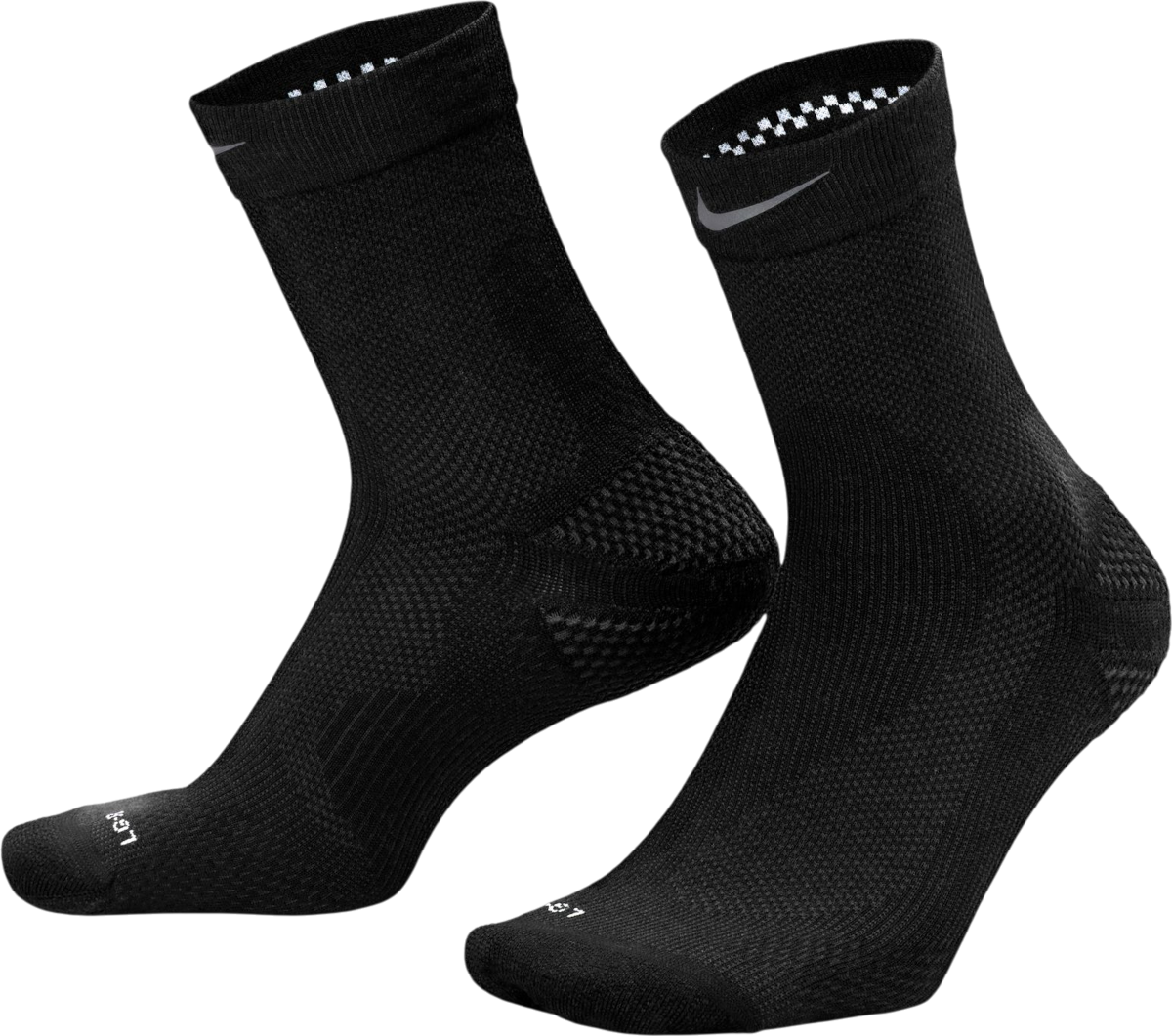 Sokker Nike Wool Micro Running Socks Sort | if2508-010, 0