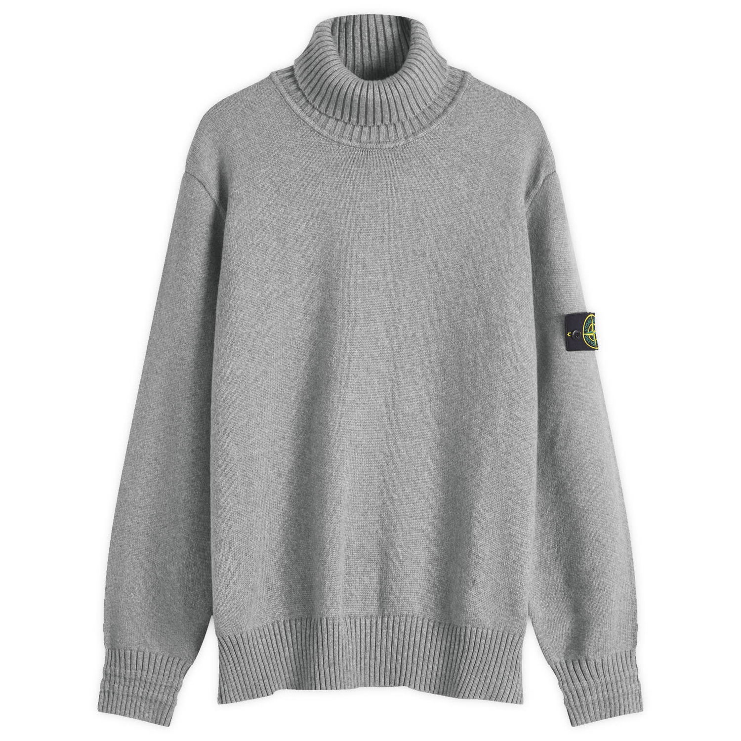 Sweater Stone Island Turtleneck Knit Sweater Grå | 8115505A2-V0M64, 1