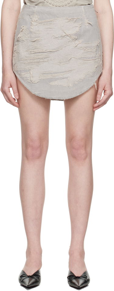 Nederdel Diesel Diesel De-Ada-Fsg Denim Miniskirt Grå | A19196 007AJ, 0