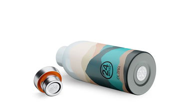 Drikkeflaske 24Bottles New Clima Bottle Mountains 500 ml Flerfarvet | CB_050_1857, 3
