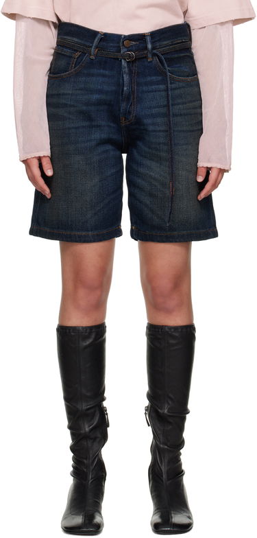 Shorts Acne Studios Acne Studios Loose Fit Denim Shorts Blå | CE0067-, 0