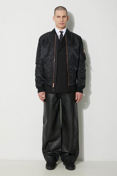 Bomberjakke Alpha Industries MA-1 VF Bomber Jacket Sort | 156101, 1