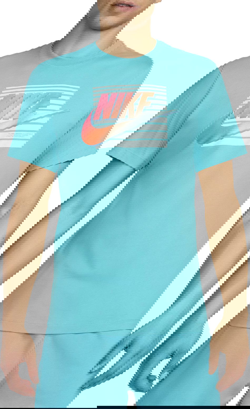 T-shirt Nike M NSW TEE 6MO FUTURA Turkis | fq7995-345, 0