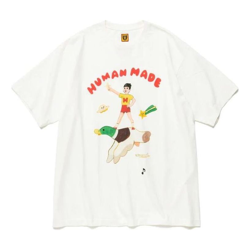T-shirt Human Made KEIKO SOTOME Graphic T-Shirt Hvid | XX24TE006