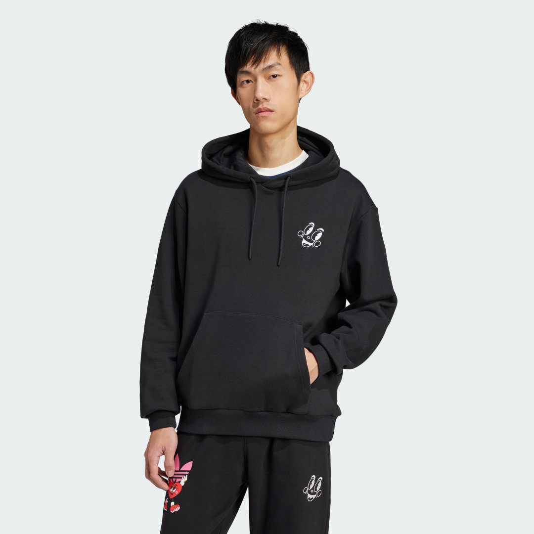Sweatshirt adidas Performance Made By Nelson Hoodie Sort | JP0980, 0