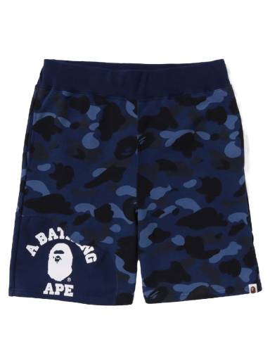 Shorts BAPE Color Camo Cutting Sweat Shorts Mørkeblå | 1J30-153-012