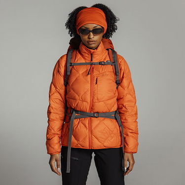 Puffer jakke Lundhags Lundhags Tived Down Jacket Orange | 42610-23, 5