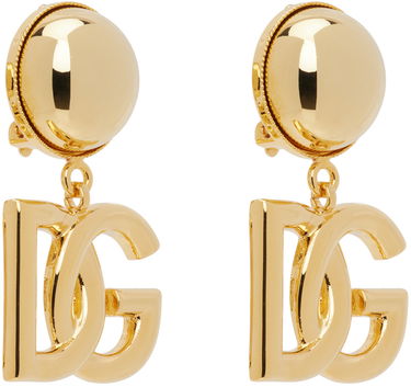 Øreringe Dolce & Gabbana Gold 'DG' Earrings Metalisk | WEN6P6 W1111, 1