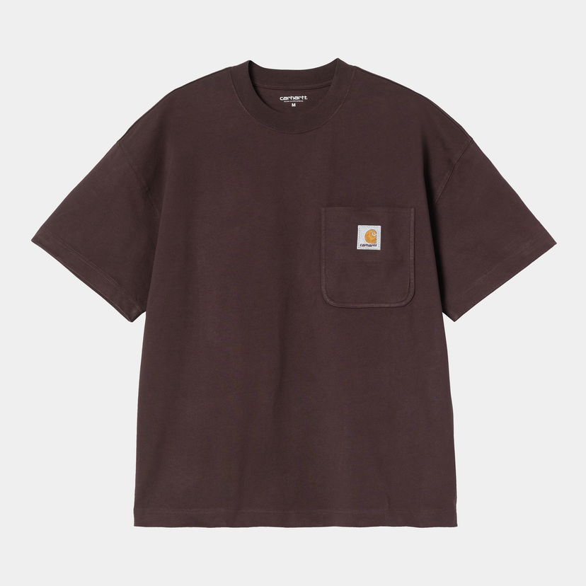 T-shirt Carhartt WIP Carhartt WIP S/S Work Pocket T-Shirt Brun | I035523_17