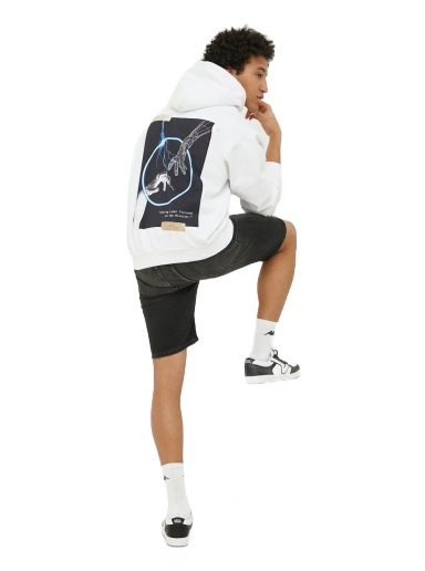 Sweatshirt Karl Kani Hoodie Hvid | 6021421