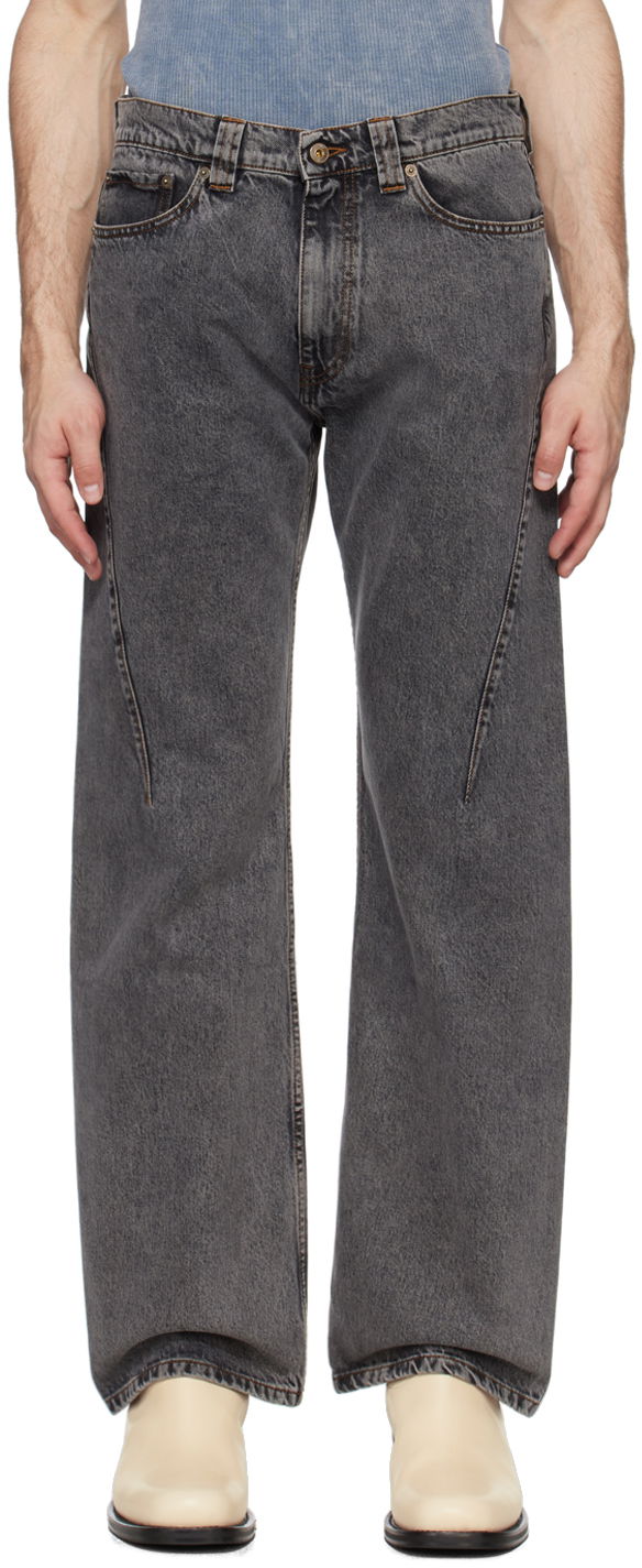 Jeans Y/PROJECT Black Paris' Best Jeans Sort | 207PA002