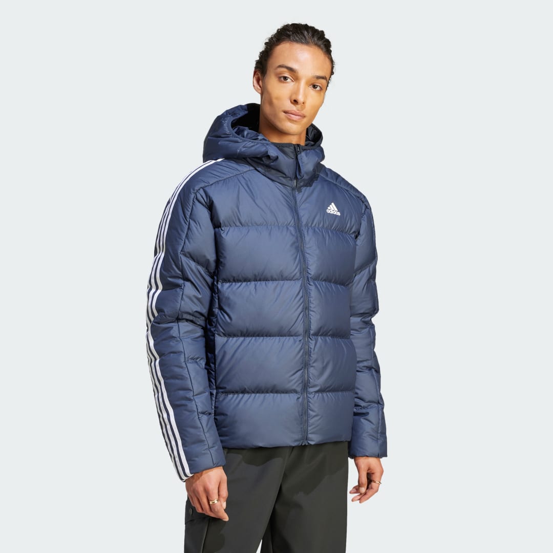 Jakke adidas Originals Essentials Midweight Mørkeblå | IK3213, 1