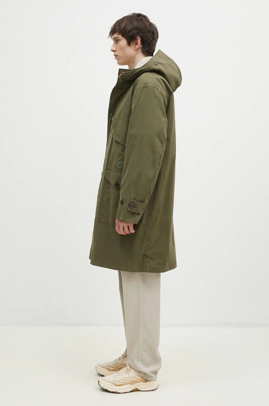 Parka Human Made Military Parka Grøn | HM28JK023, 1