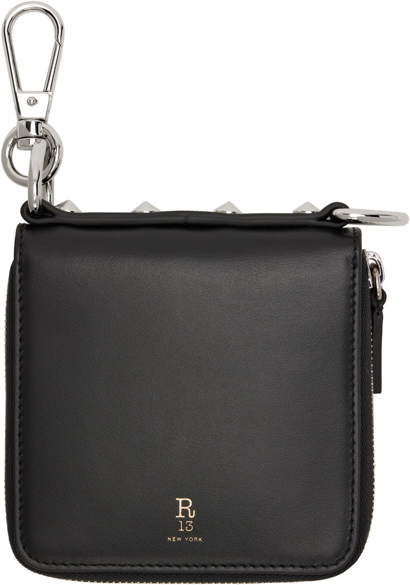 Tegnebog R13 R13 Clasp Wallet Sort | R13WA064-A001