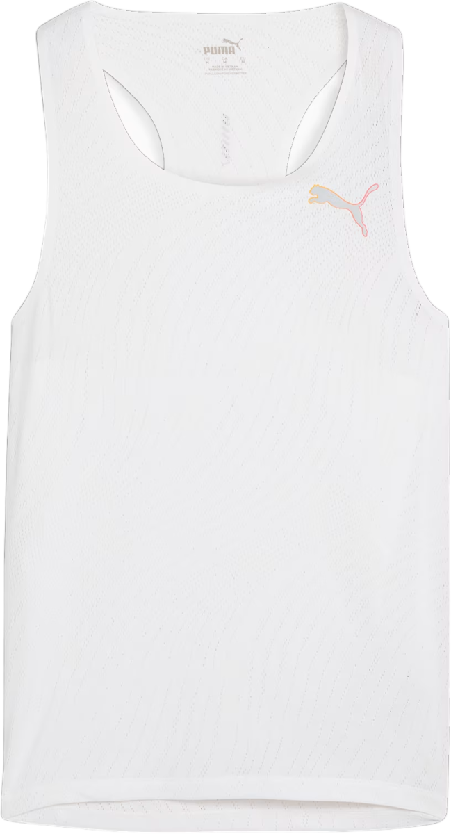 Tanktop Puma RUN ULTRASPUN SINGLET Hvid | 525057-02, 0